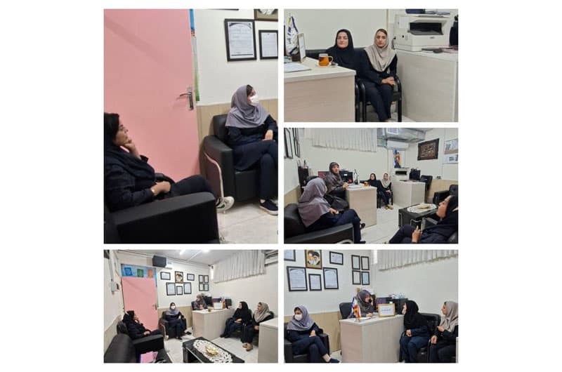 جلسه شورای معلم ومدیر ومعاون